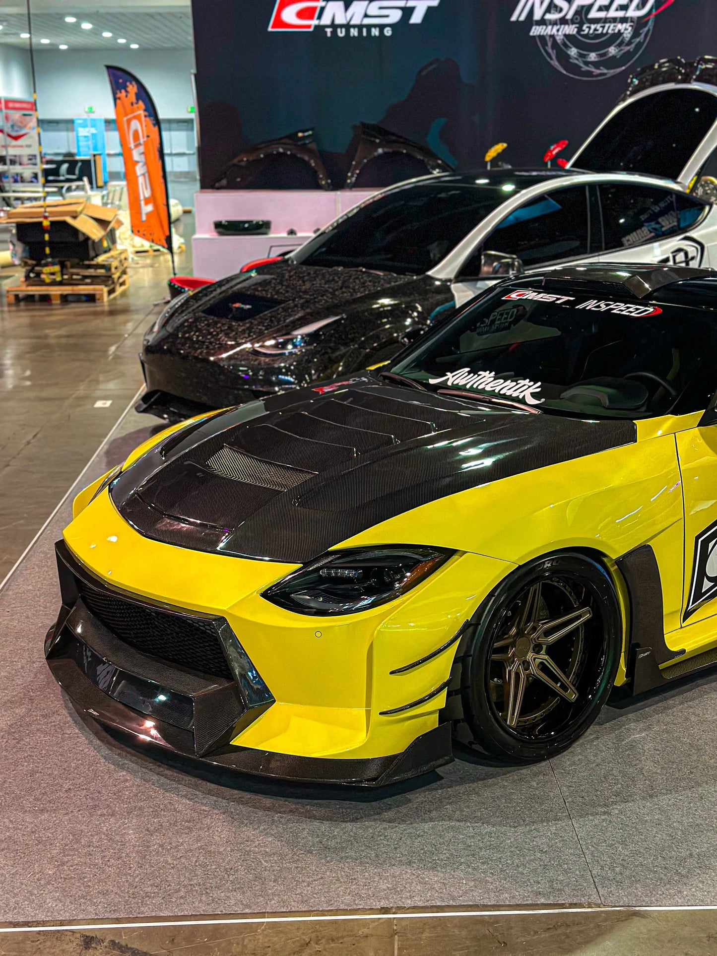 Nissan 400Z RZ34 FZ Project X carbon fiber hood