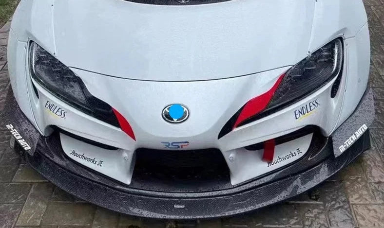 Toyota Supra A90 A91 Bull Demon King Carbon Fiber Vs Style Body Kit