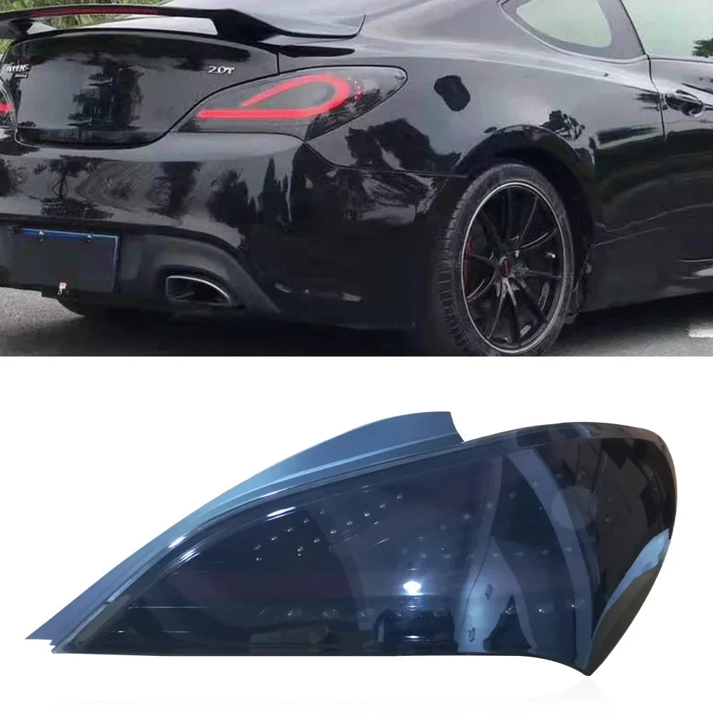 Hyundai Genesis Coupe Tail Lights 2009-2018 LED Tail Light Lamp DRL,Brake,Park, Fast with signaling