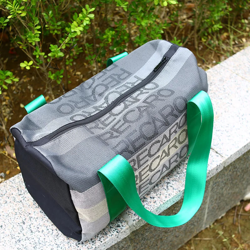 JDM Large Fabric Canvas Racing Duffle Bags with Seat Harness