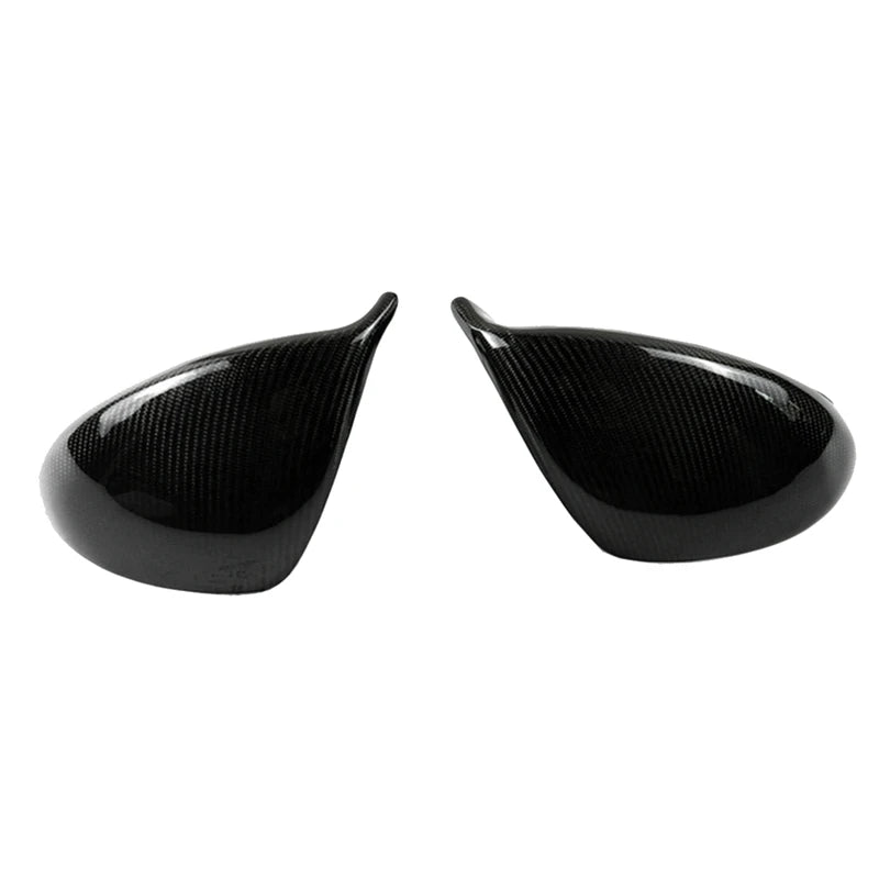 Carbon Fiber Mirror Covers Car Side Mirror Replacement Shell Caps Fits Porsche 911 991.2 GT2 GT3 2016-2018