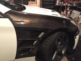 Hyundai Genesis Coupe 2009-2016 Vented Carbon Fiber fender