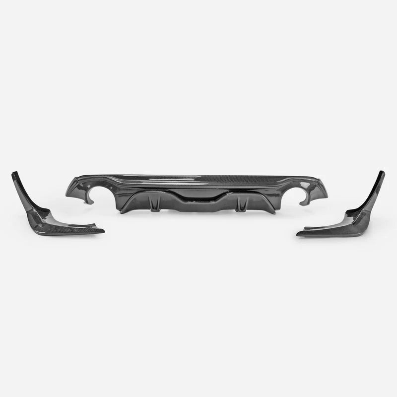 Infiniti Q60 CV37 17 Carbon Fiber V1 Type rear diffuser 3 Pcs (FREE SHIPPING)