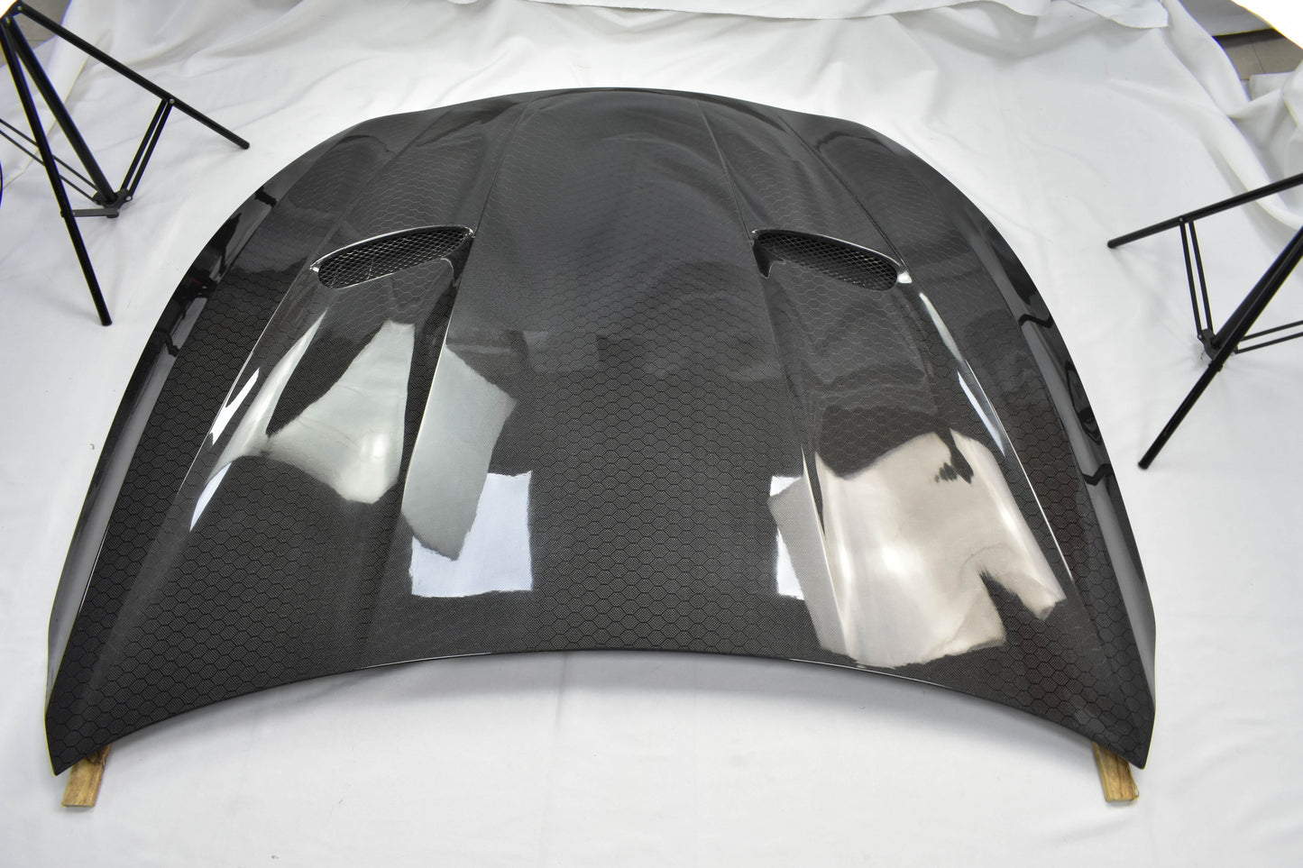 Q60 carbonfiber S style hood