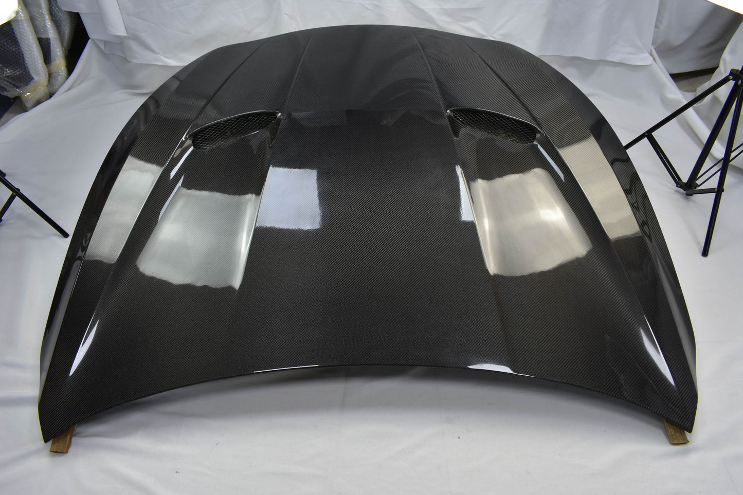 Q60 carbonfiber S style hood
