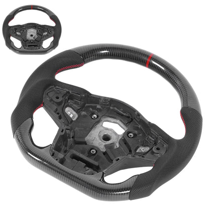 Carbon Fiber Steering Wheel Nappa Perforated Leather GR Supra A90 2020+ Carbon Fiber Steering Wheel Nappa Perforated Leather .