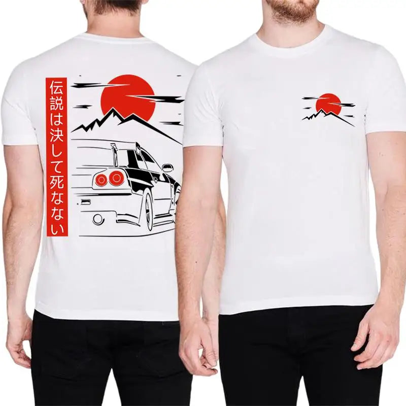 JDM Culture GTR Racing T Shirts 100% Cotton