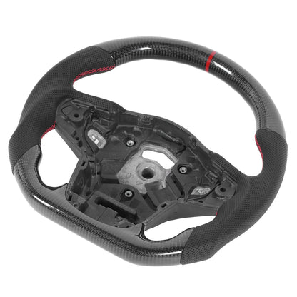 Carbon Fiber Steering Wheel Nappa Perforated Leather GR Supra A90 2020+ Carbon Fiber Steering Wheel Nappa Perforated Leather .