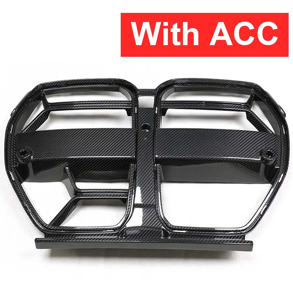 BMW M3 M4 G80 G82 G83 2021+ Carbon fiber bumper grille replacement