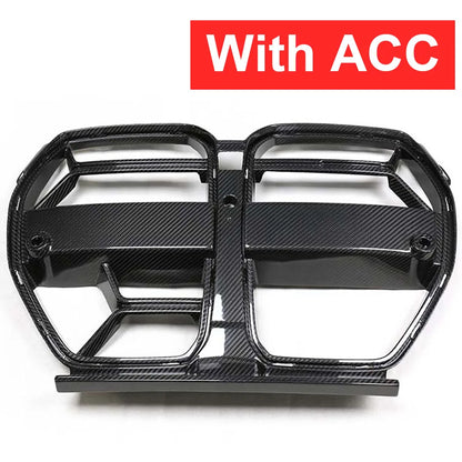 BMW M3 M4 G80 G82 G83 2021+ Carbon fiber bumper grille replacement
