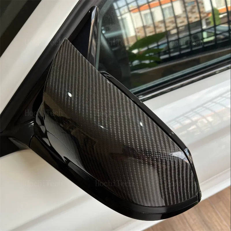 Carbon Fiber Side Mirror cover Caps Replacement for BMW Series 1 2 3 4 X M 420i F20 F21 F22 F23 F30 F32 F33 F36 X1