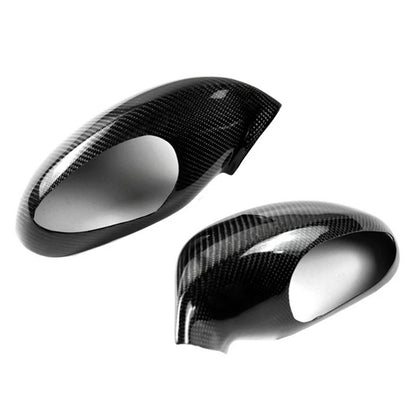 Carbon Fiber Mirror Covers Car Side Mirror Replacement Shell Caps Fits Porsche 911 991.2 GT2 GT3 2016-2018