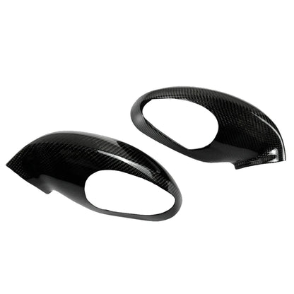 Carbon Fiber Mirror Covers Car Side Mirror Replacement Shell Caps Fits Porsche 911 991.2 GT2 GT3 2016-2018