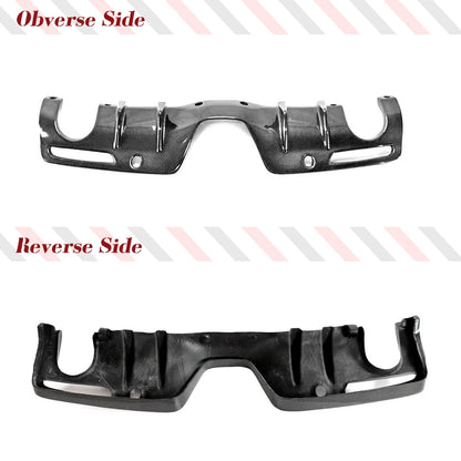 Carbon Fiber Car Rear Bumper Diffuser for Toyota Supra A90 A91 2019-2022 Coupe 2-Door Lower Bumper Lip Spoiler Valance Protector