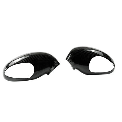 Carbon Fiber Mirror Covers Car Side Mirror Replacement Shell Caps Fits Porsche 911 991.2 GT2 GT3 2016-2018