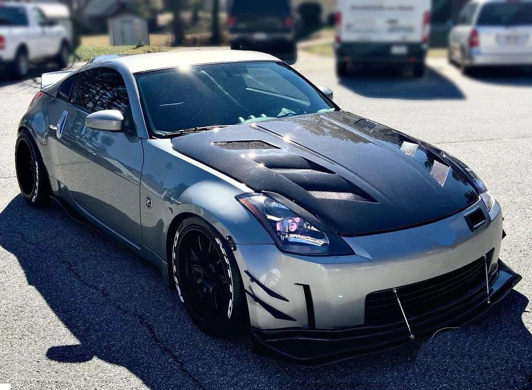 Nissan 350Z-Z33 2003-2006 Years Vader style Carbon Fiber Nissan 350Z-Z33 2003-2006 Years Vader style Carbon Fiber
