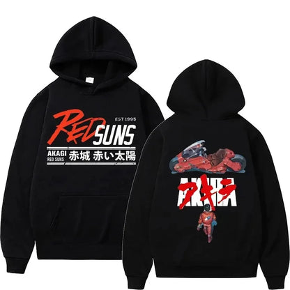 Anime Initial D Hoodies Mazda RX7 Printed Hoodie Men Women JDM Automobile Culture Hoodies Cotton Fashion Sweatshirt Streetwear