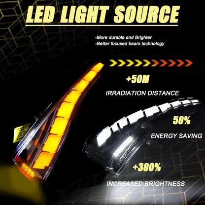 Infiniti Sequential turn signals
