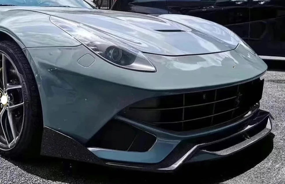 Carbon Fiber Front Bumper Splitter for Ferrari F12 2013 - 2017