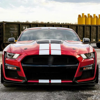 Ford Mustang body kit conversion to Gt500