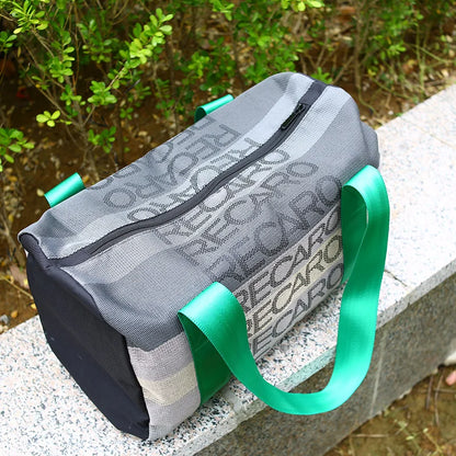 JDM Large Fabric Canvas Racing Duffle Bags with  Seat Harness