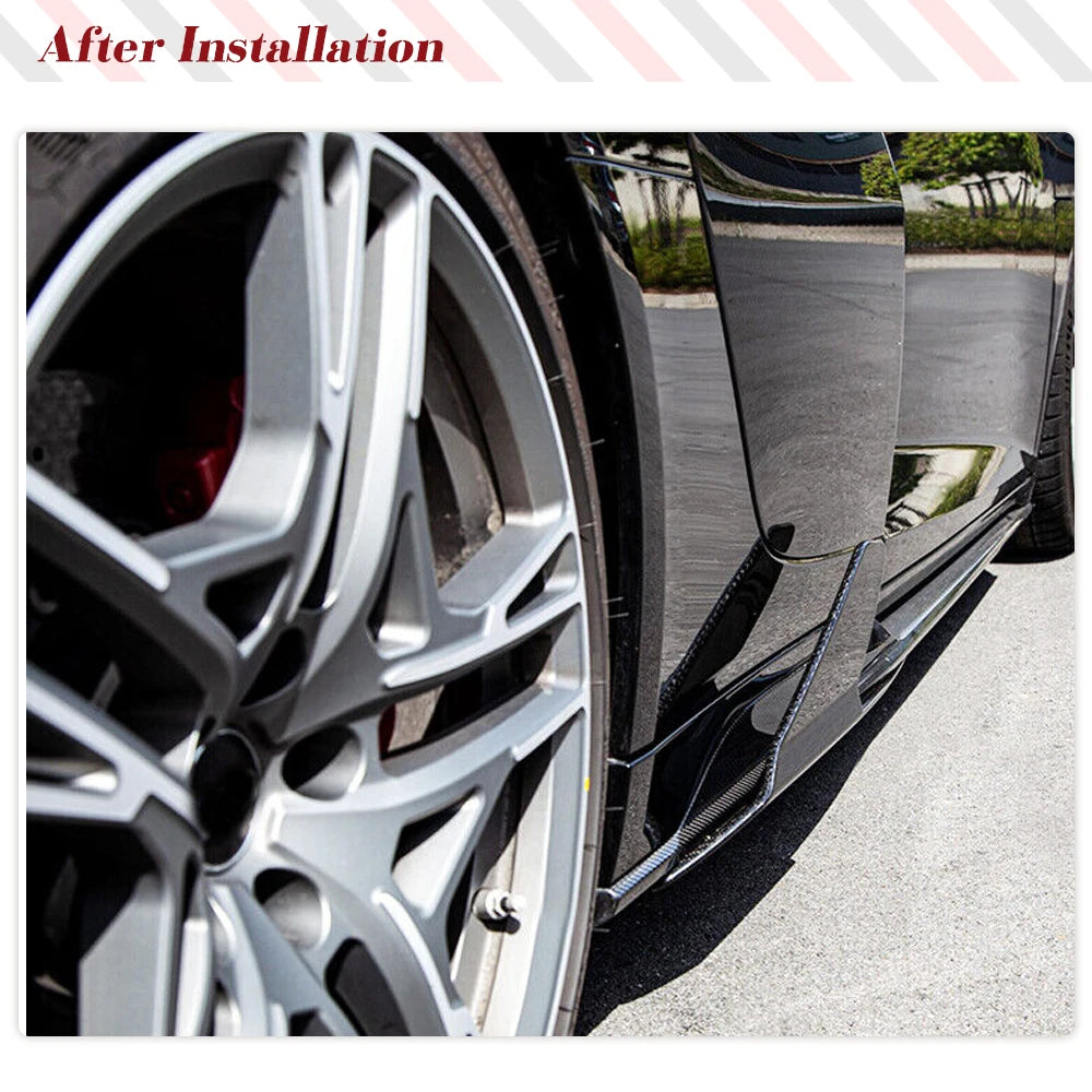 Audi R8 GT Spyder 2023 Carbon Fiber side skirts