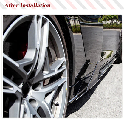 Audi R8 GT Spyder 2023 Carbon Fiber side skirts