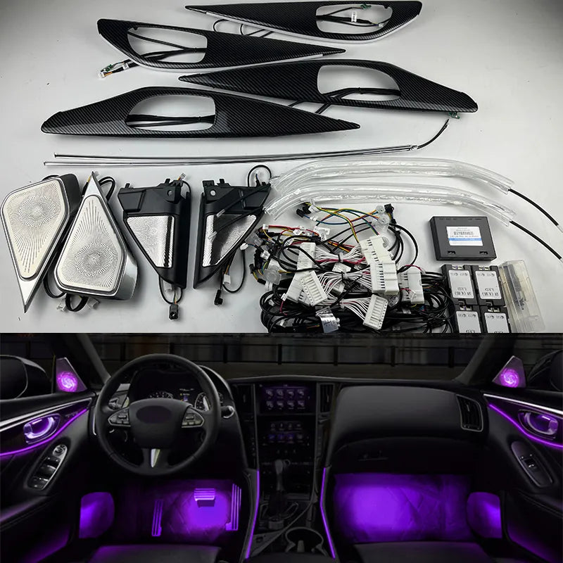 Infiniti Q50 2013-2020 Led replacement Interior ambient light model style car Atmosphere lamp (FREE SHIPPING)
