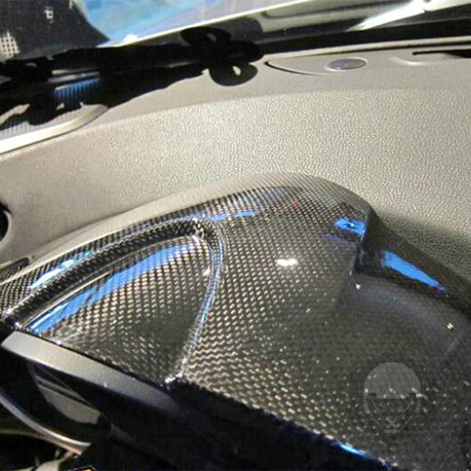 JDM Carbon Fiber Instrument Speed Gauge Cluster Panel Hood Pod Cover For Nissan 370Z – 5-Piece Kit