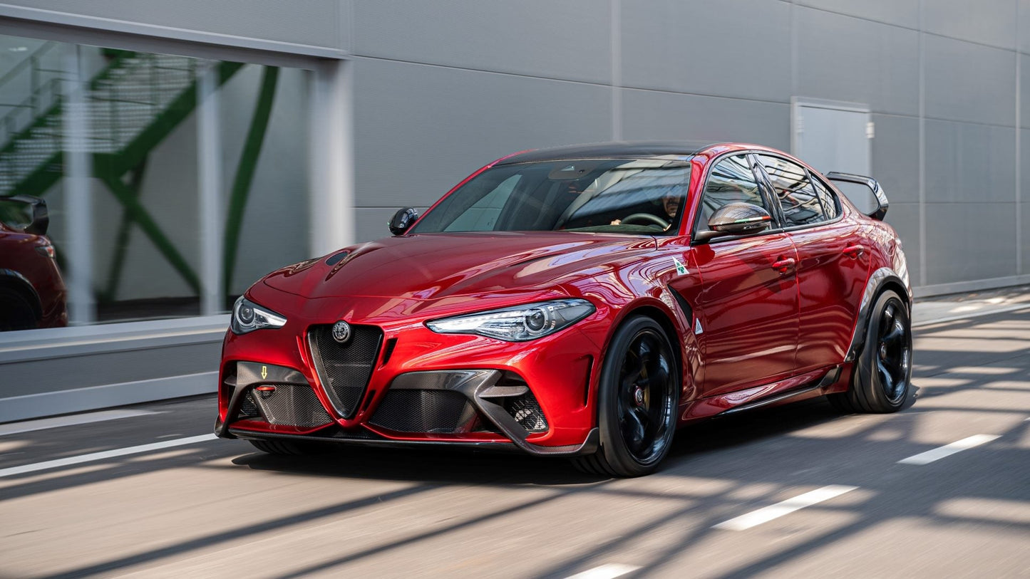 Alfa Romeo Giulia Spoiler Sedan Rear Trunk Spoiler GTA Style