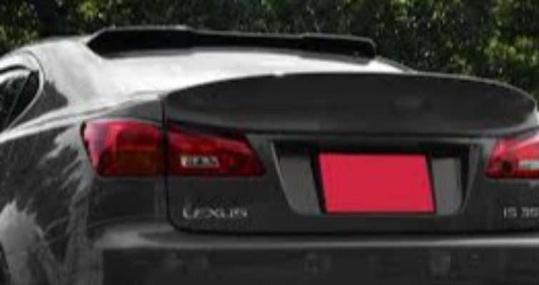 Carbon Fiber Car Rear Roof Spoiler  Lexus IS250 IS350 IS-F 2006-2013