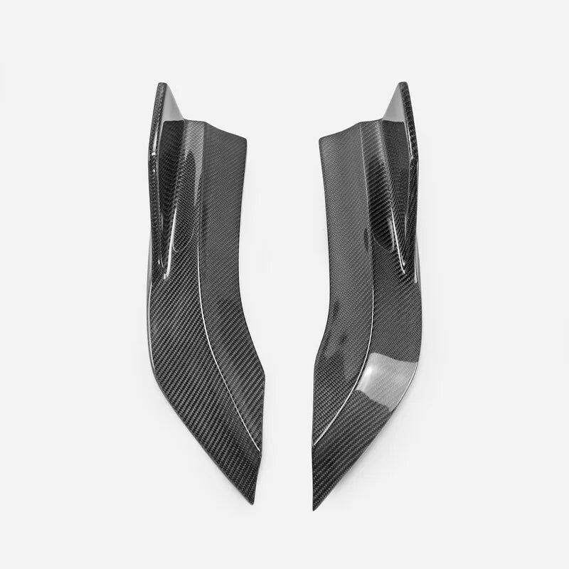 Infiniti Q60 Honeycomb Carbon fiber rear diffuser and wing splatter gu ...